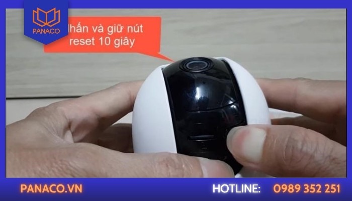 Cách reset và cài lại camera Imou khi thay đổi WiFi