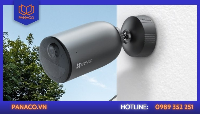 Cách tháo camera EZVIZ dùng pin