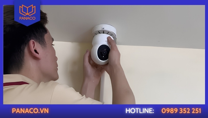Cách tháo camera EZVIZ trong nhà