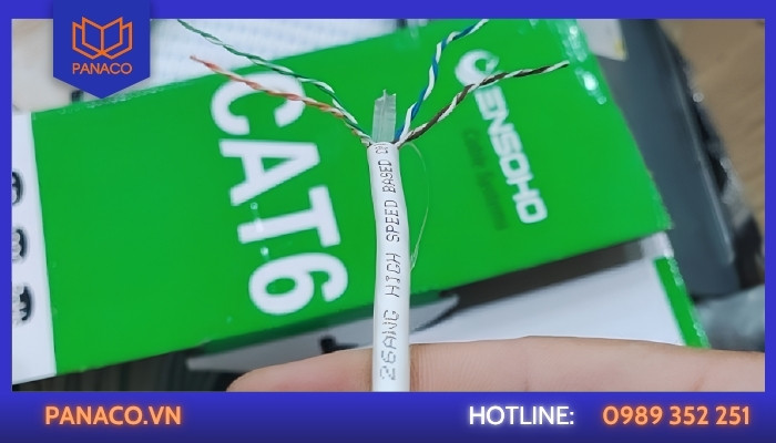 Cat6 có ưu điểm gì khi triển khai camera PoE