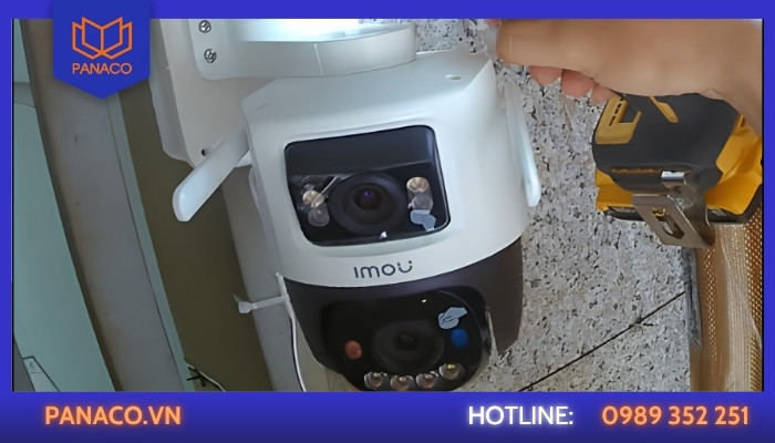 Trường hợp 2 Tháo camera Imou ngoài trời dạng quay quét
