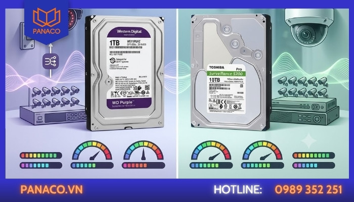 WD Purple và Toshiba S300 là gì