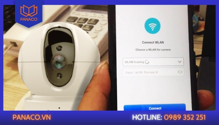 Đo camera bắt wifi bao nhiêu mét bằng điện thoại trước khi khoan tường