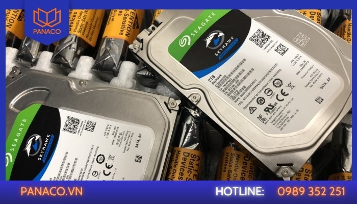 Ổ cứng Seagate SkyHawk chuyên dụng cho hệ thống camera ghi liên tục